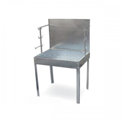BBQ grill with lid