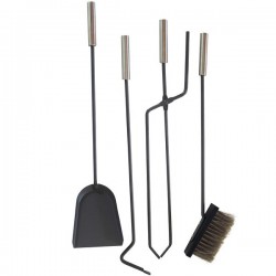 Set of 4 fireplace tools - O