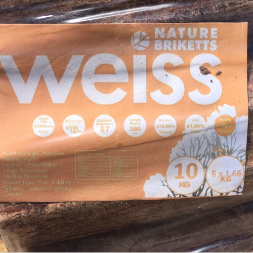 Weiss Nature Brikkets wood briquette